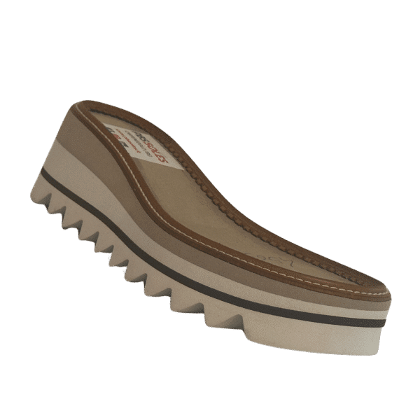 Orthopädische Sohlen sind eine der grundlegenden Lösungen, um Wohlbefinden, Stabilität und Komfort für diejenigen zu gewährleisten, die unter Haltungs- oder Fußproblemen leiden. PBS Soles Srl, mit mehr als 70 Jahren Erfahrung in der Herstellung von Qualitätssohlen, produziert maßgeschneiderte orthopädische Sohlen, die perfekt auf den Schuh abgestimmt sind und den Bedürfnissen der Schuhhersteller und ihrer Kunden entsprechen.